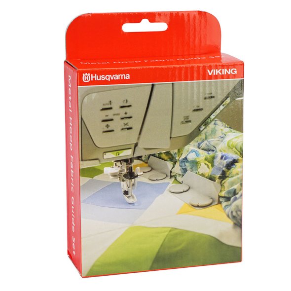 Husqvarna Viking Metall Hoop Fabric Guide Set (2 Schienen)