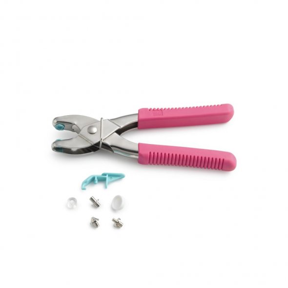 Prym Love Vario-Zange (Druckknopf-, Loch- und Ösenzange / pink)