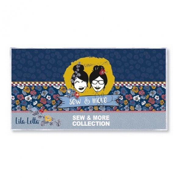 Madeira Garnbox Sew & More by Lila Lotta Aerofil No.120 (18 Farben/ 100 m)