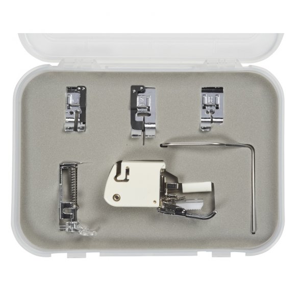 Bernette Nähmaschinen Nähfuß-Set Quilting 6-teilig (b37/ b38)