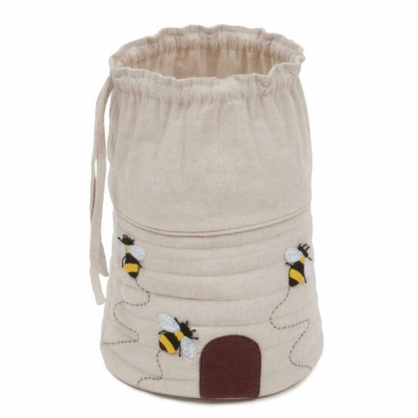 Handarbeitsbeutel Bienen (20 x 20 x 30 cm)