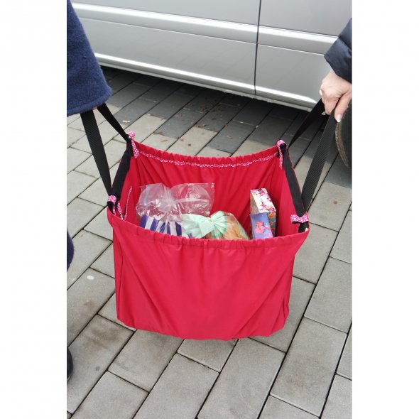 "Tasche für Einkaufswagen" Nähwelt Flach Download Anleitung