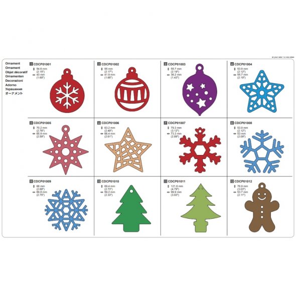 Brother Mustersammlungs-Kit Weihnachtsdekoration-Kollektion - 100 Designs