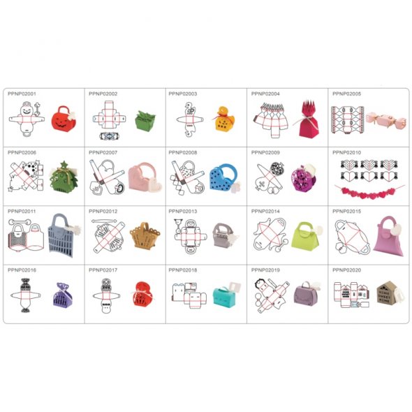 Brother Mustersammlungs-Kit PigPong Box Kollektion - 28 Designs