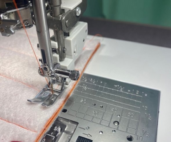 Janome AcuFeed-Flex Doppeltransportfuß schmal "VD" schmal