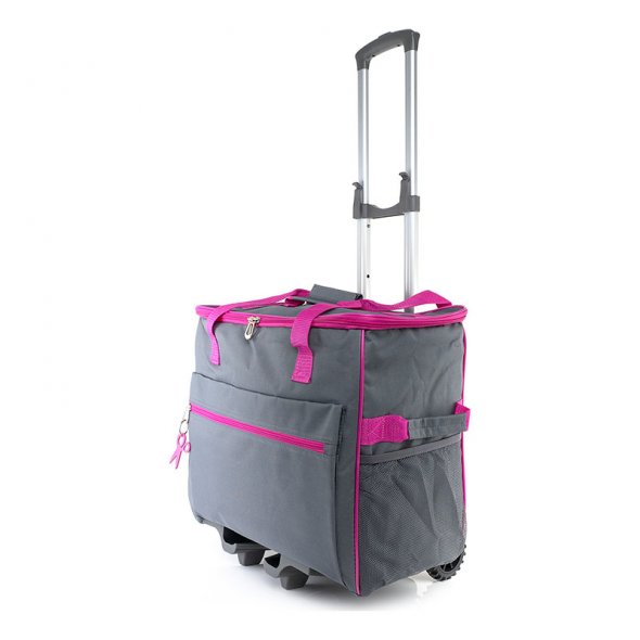 Hemline Nähmaschinen-Trolley M (anthrazit/ magenta)