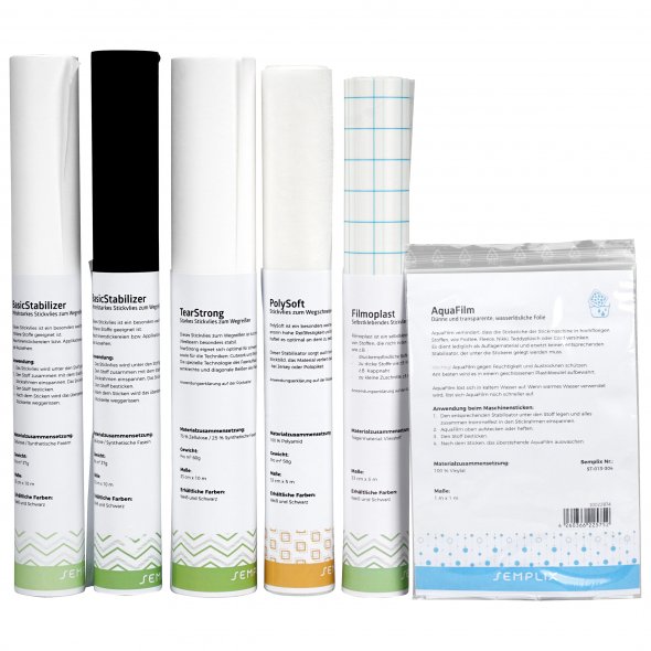 Semplix Premium Vlies-Set (6-tlg.) Sparpack
