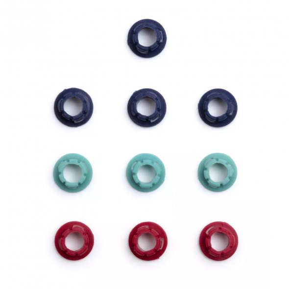 Prym Vario Inlays für Vario-Zange (10 St./ 3 Farben)