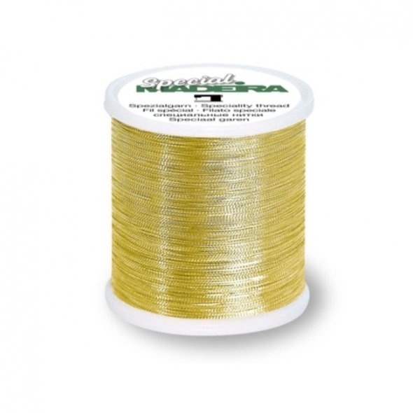 Madeira goldenSilver Edel-Stickgarn No.40 (gold/100 m)