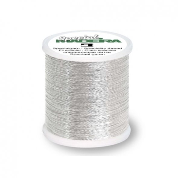 Madeira goldenSilver Edel-Stickgarn No.40 (silber/100 m)