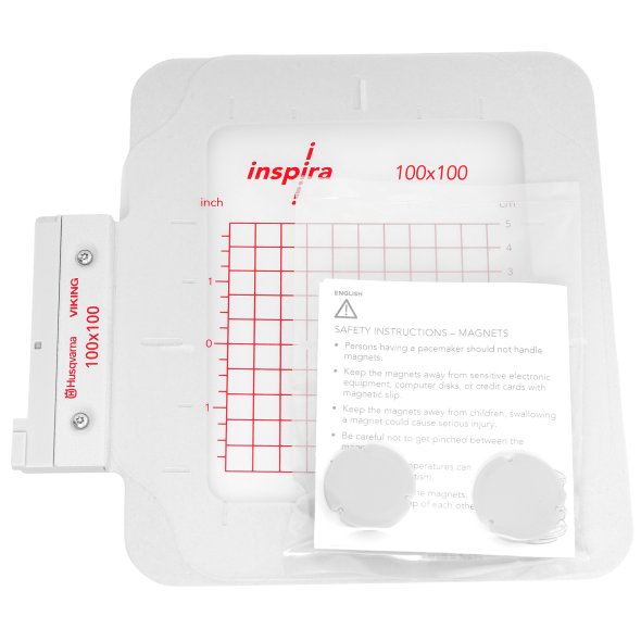 Husqvarna Viking Small Metal Hoop (100 x 100 mm)