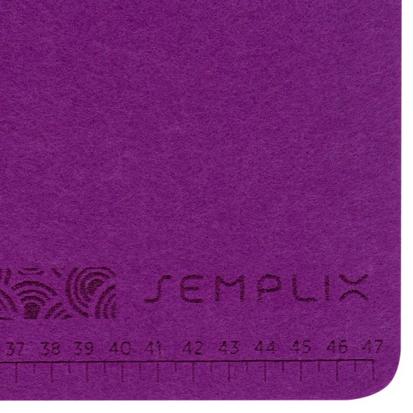 Semplix Nähmaschinenunterlage (lila/ ca. 32 x 49 cm)