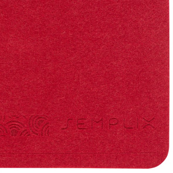 Semplix Nähmaschinenunterlage (rot/ ca. 32 x 49 cm)