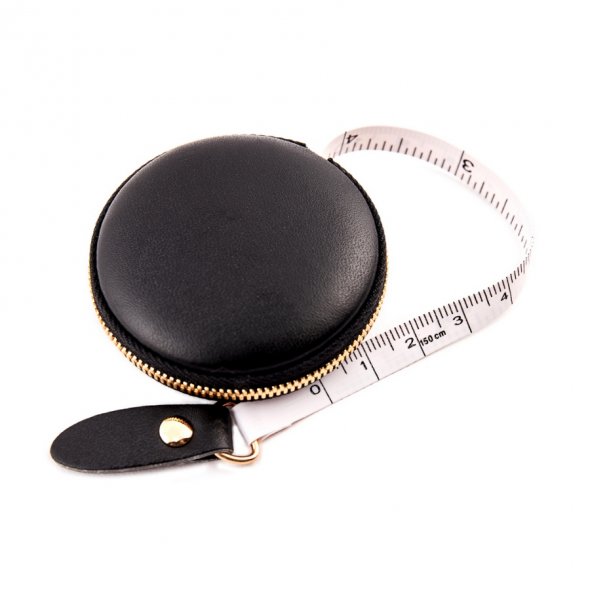 Hemline Gold Rollmaßband (150 cm/ 60"/ 18 mm/ inch + cm)