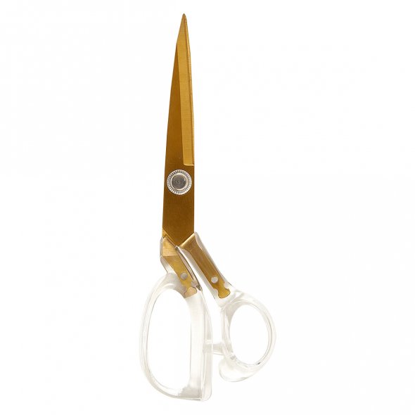 Hemline Gold Schneiderschere (200 mm/ 8"/ transparent/ gold)