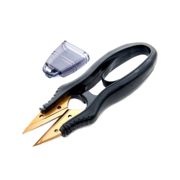 Hemline Gold Fadenschere (130 mm / 5"/ schwarz/ gold)
