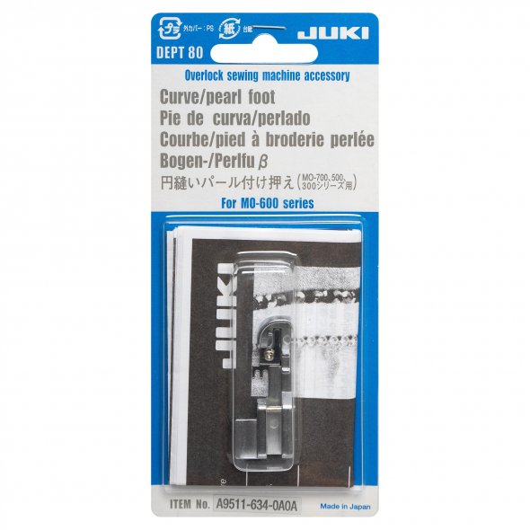 Juki Perlenannähfuß gekrümmt (MO-1000/ 2000)