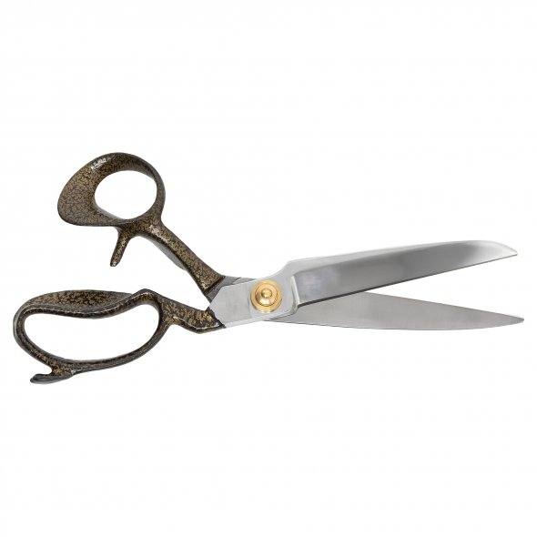 Große starke Schneiderschere (27 cm/ marmorierter Griff)