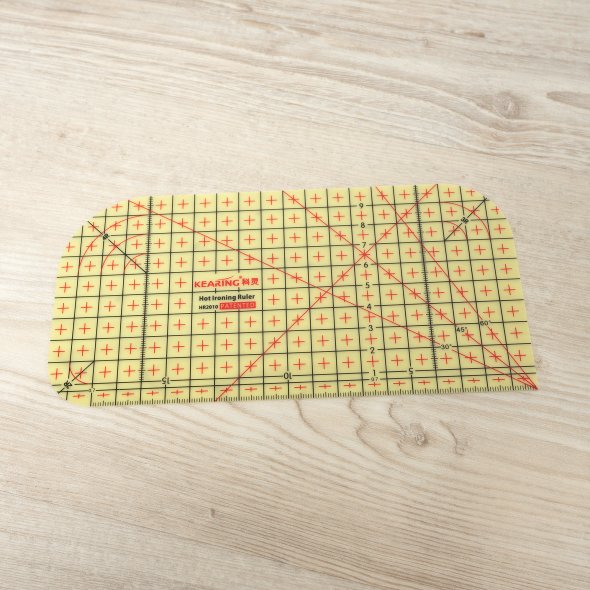 Kearing Kantenformer - Bügellineal (20 x 10 cm)