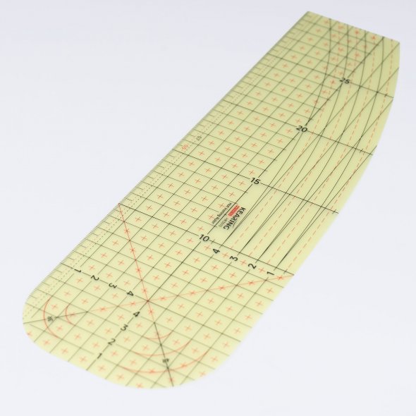 Kearing Kantenformer - Bügellineal (30 x 10 cm)