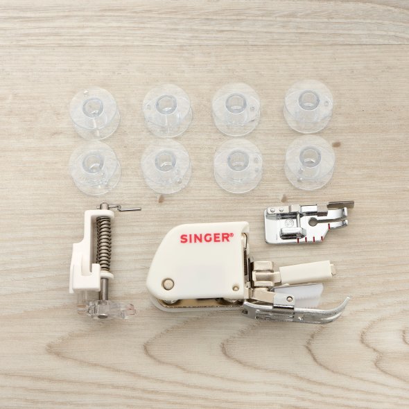 Singer Elite Quilting Kit (3 Füße/ 8 Spulen)