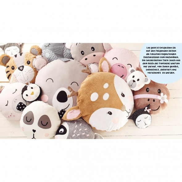 Topp Kugelrunde Kuschelkissen nähen