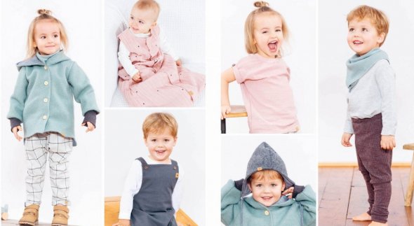 EMF HEJ Minimode Kleidung nähen für Babys und Kleinkinder