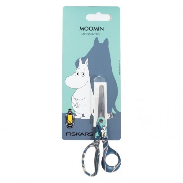 Fiskars Kinderschere Mumintroll (13 cm/ türkis/ blau)