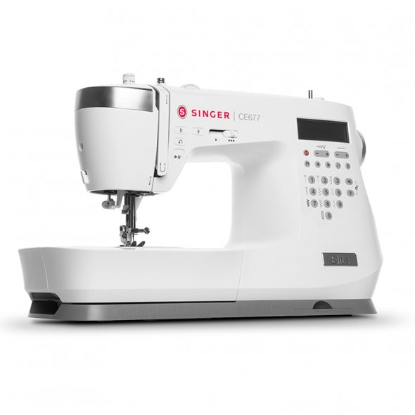 Singer Elite CE677 Computer Nähmaschine Gebrauchtmodell