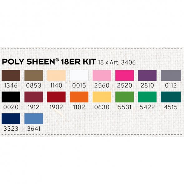 Amann Mettler POLY SHEEN 18ER-KIT No.40/ 200 m