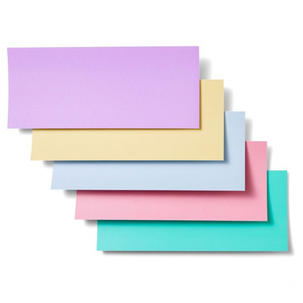 Cricut Joy Smart Sticker Cardstock (10 Stück/ pastell/ 14 x 33 cm)