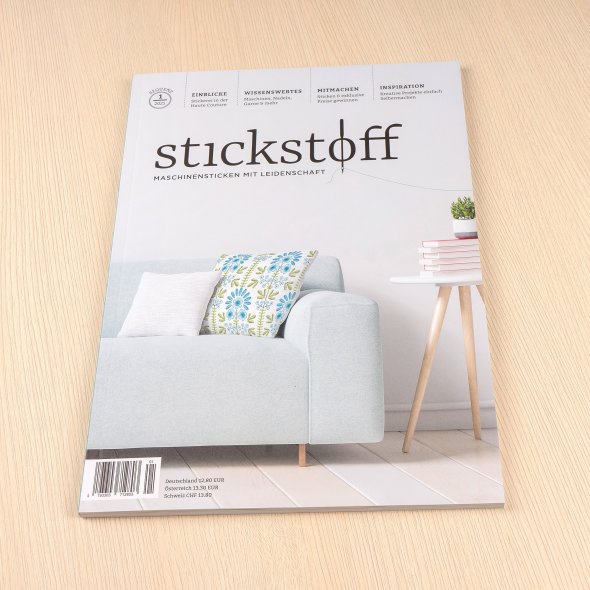 Magazin Stickstoff SEQUENZ 1 - Maschinensticken mit Leidenschaft