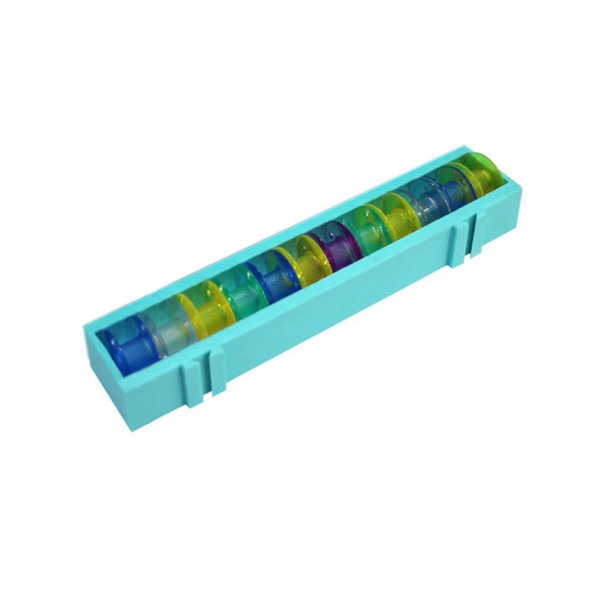 Spulenhalter stapelbar (für 12 Spulen/ blau)