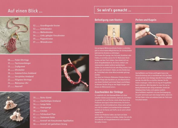 Topp Makramee Schmuck & Accessoires