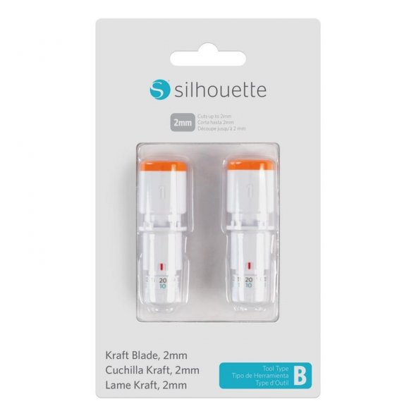 Silhouette starke Klinge