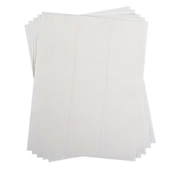 Silhouette bedruckbare Aufbügelfolie hell (5 Bögen/ 216 x 279 mm)