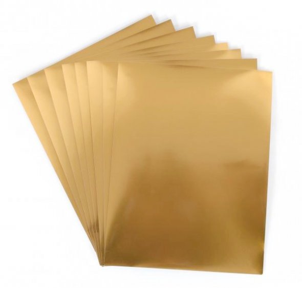 Silhouette bedruckbare Goldfolie (216 x 279 mm/ 8 Bögen)