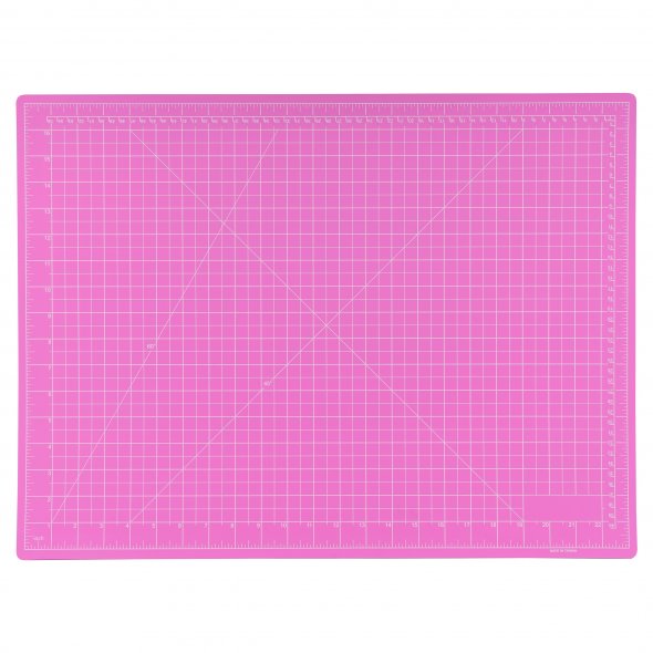 Schneidematte mit Metallkern pink A2 (Magnethaftung/ 60 x 45 cm)