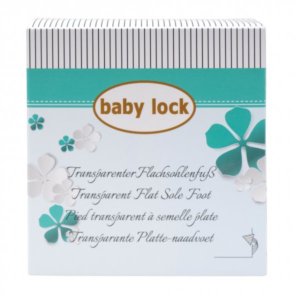 Baby Lock Transparenter Flachsohlenfuß für alle Baby Lock Overlocker