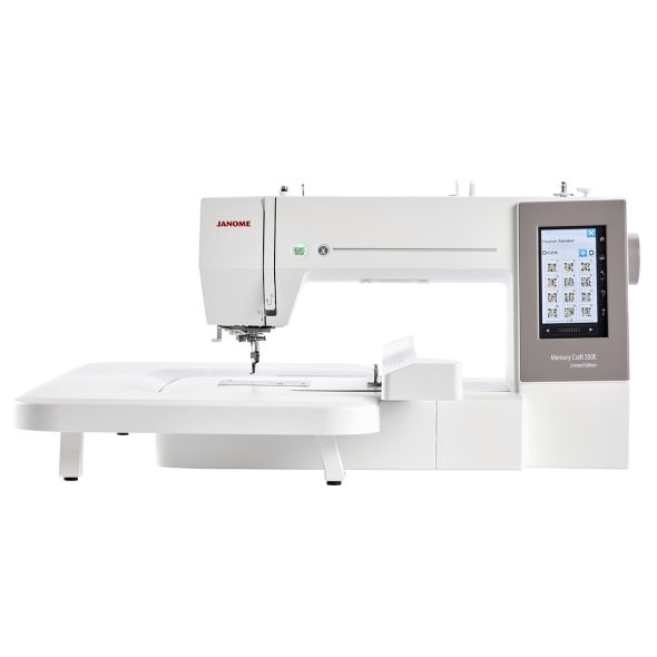 Janome MC 550E LE Stickmaschine inkl. Artistic Dig. Jr. - Designer Exzellenz Kit