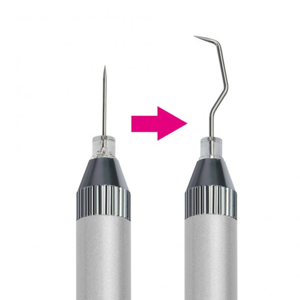 PlottiX LED Entgitterstift inkl. zwei Spitzen
