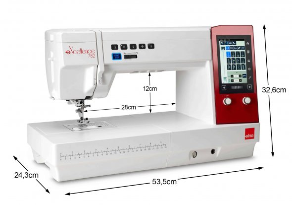 Elna eXcellence 782 Premium Computer Näh- und Quiltmaschine Gebrauchtmodell