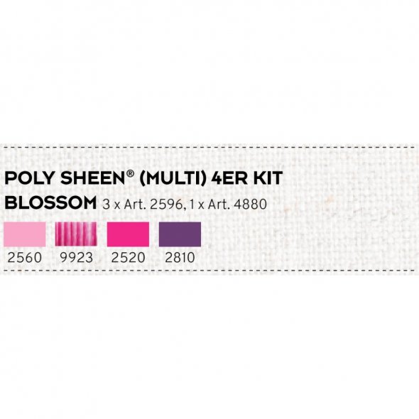 Amann Mettler POLY SHEEN 4BLOSSOM-KIT No.40 800 m