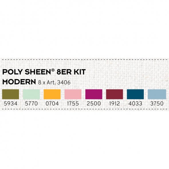 Amann Mettler POLY SHEEN 8MODERN-KIT No.40 200 m