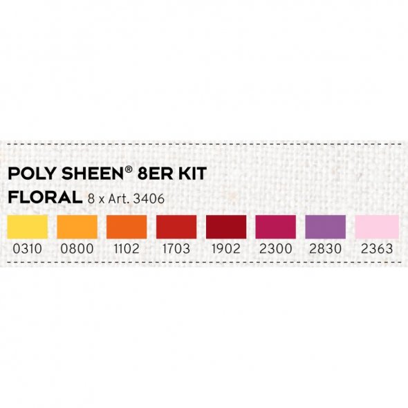 Amann Mettler POLY SHEEN 8FLORAL-KIT No.40 200 m