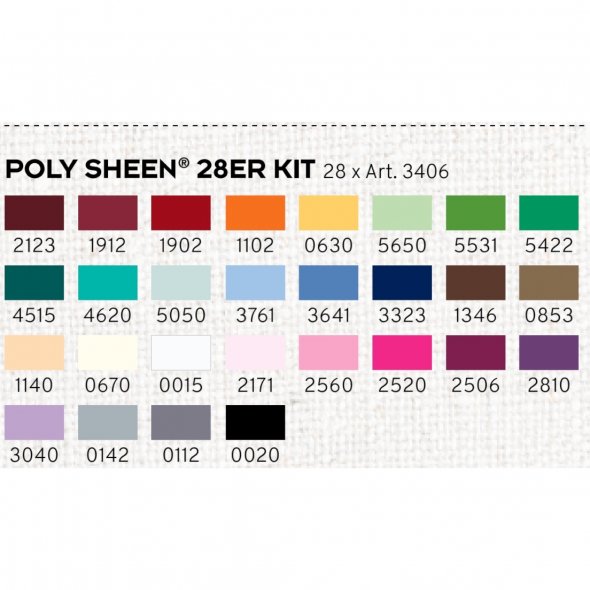 Amann Mettler POLY SHEEN 28-KIT No.40 200 m