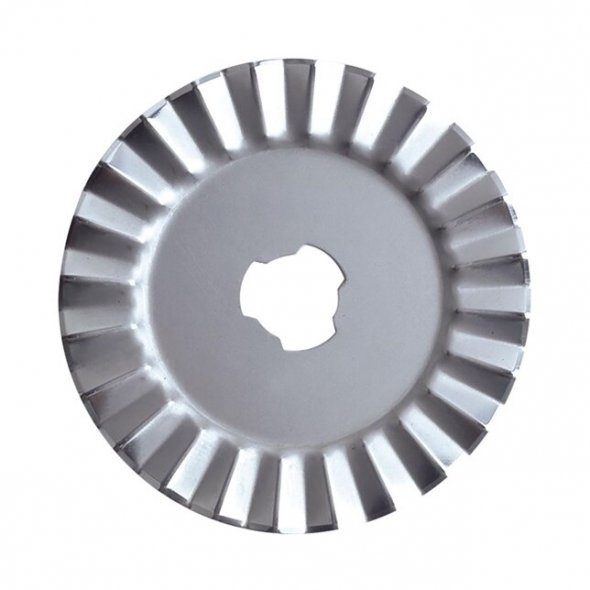 Fiskars Ersatzklinge Wellen/ Zacken (1 Klinge/ Ø 45 mm)