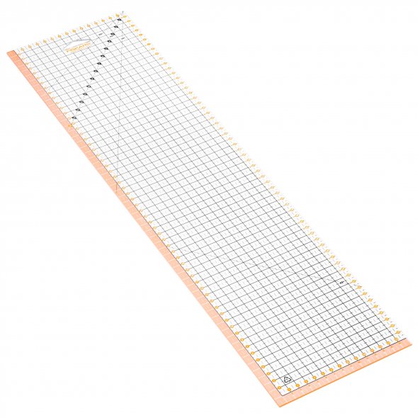 Fiskars Patchwork Lineal (15 x 60 cm/ Skalierung Zentimeter)