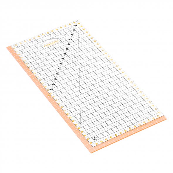 Fiskars Patchwork Lineal (15 x 30 cm/ Skalierung Zentimeter)
