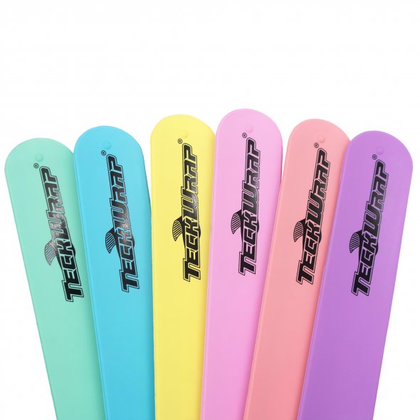 Silicone Slap Bracelets - Silikonbänder für Vinylrollen (6 Bänder)